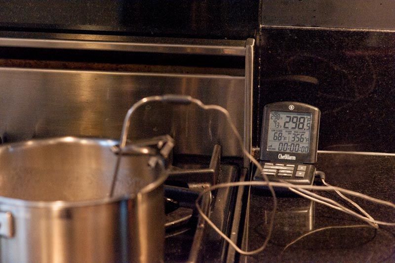Cooking sugar requires an accurate thermometer.