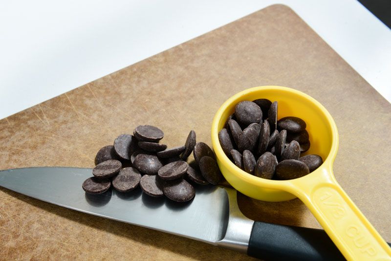 Choose good quality chocolate for your cookies.