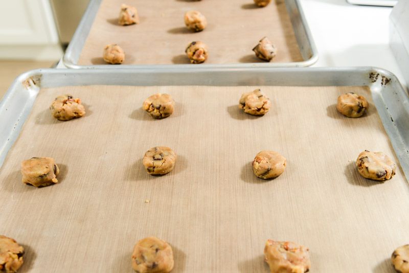 Make small chocolate chip cookies. You’ll more in your cookie jar.
