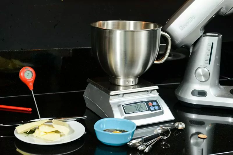 So helpful to mise en place the cookie dough.