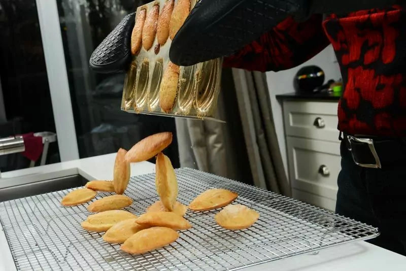 Flip the madeleine mold and watch these maple tea cakes tumble onto your rack.