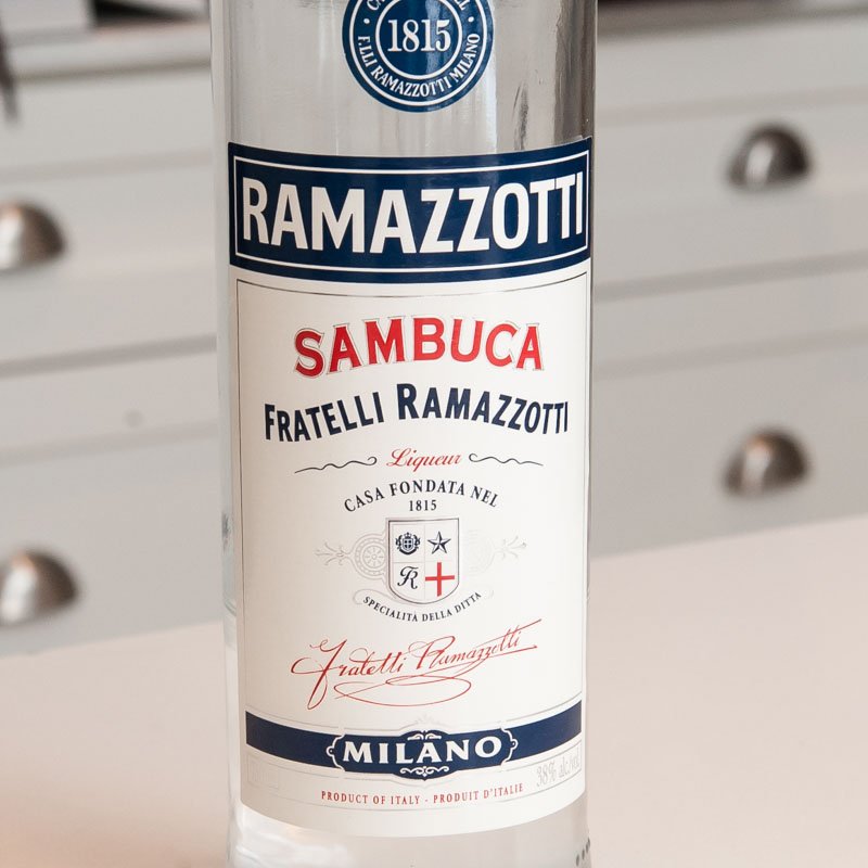 Sambuca for the macaron.