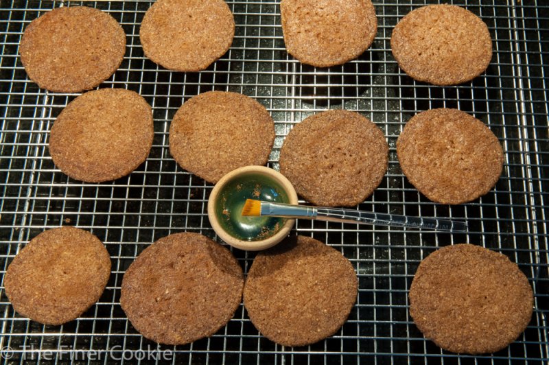 Baked cookies after the espresso.