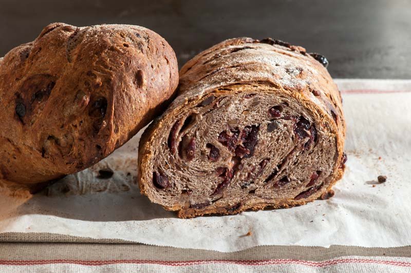 Cranberry Christmas Bread, The Finer Cookie.