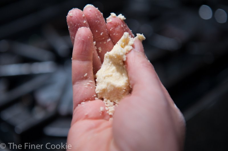 Pastry coming together in my hands.