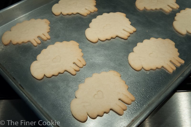 Baked sweet sheep.