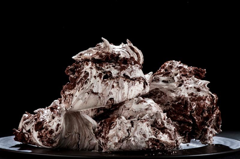 Cocoa Swirl Meringue: The Finer Cookie.