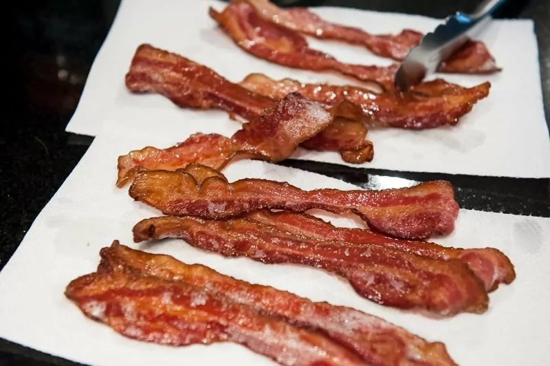 Crispy bacon.