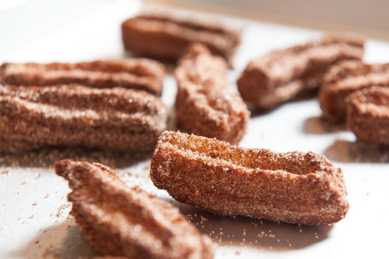 Churros with Cinnamon and Sugar: The Finer Cookie.