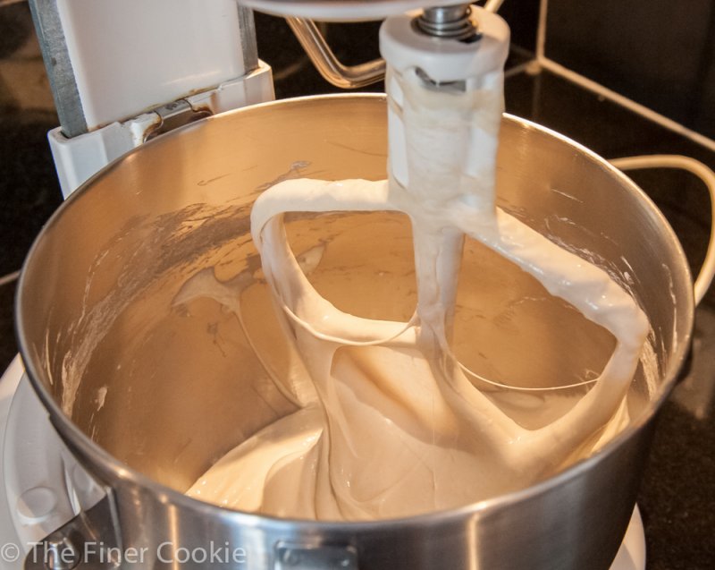 Notice the stringy, soupy nature of this bread “batter.” Hard to believe it would ever take form.