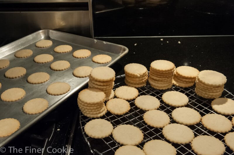 Baked cookies.