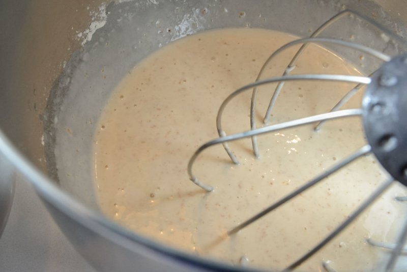 Dough starter for the Basic Hearth Bread.