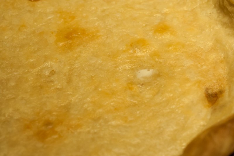 The little egg white patch. Like patching a tire..
