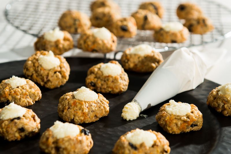 Carrot Cake Cookies, The Finer Cookie.