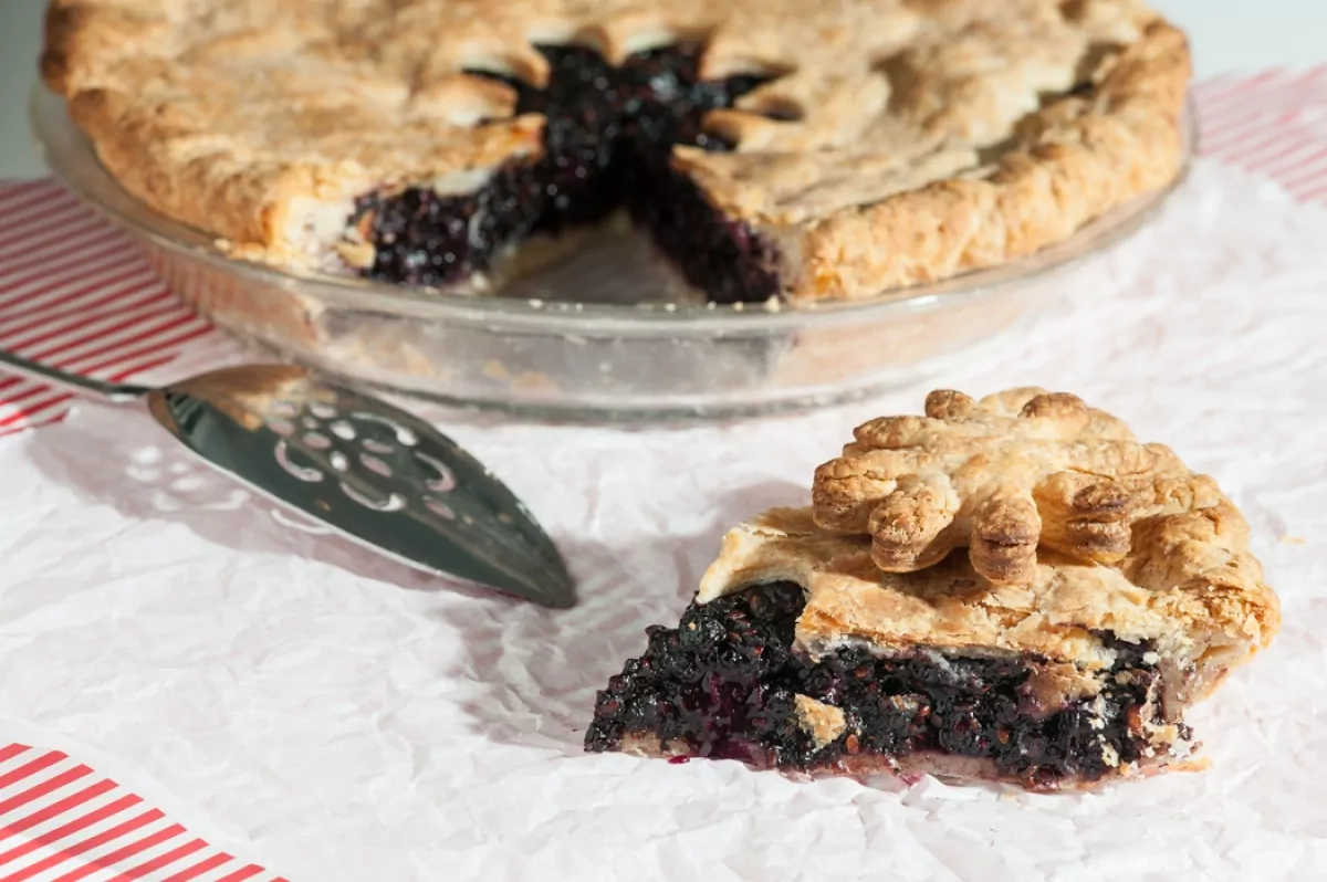 Elderblueberry Pie