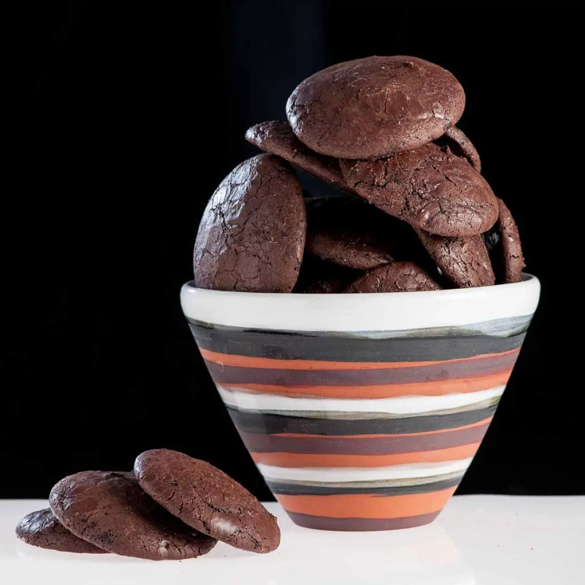 Espresso Chocolate Fudge Cookies (GF)