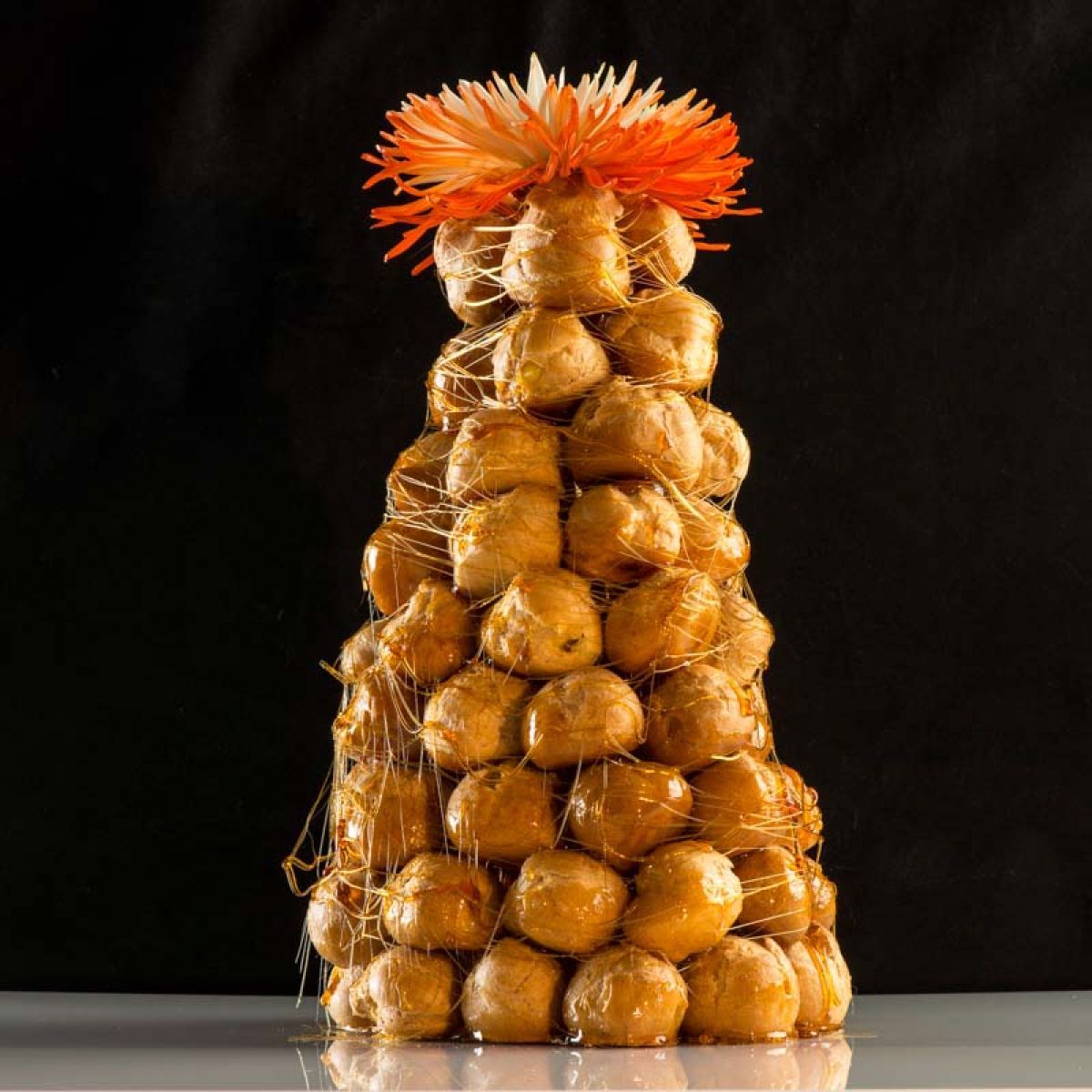 Ginger Croquembouche