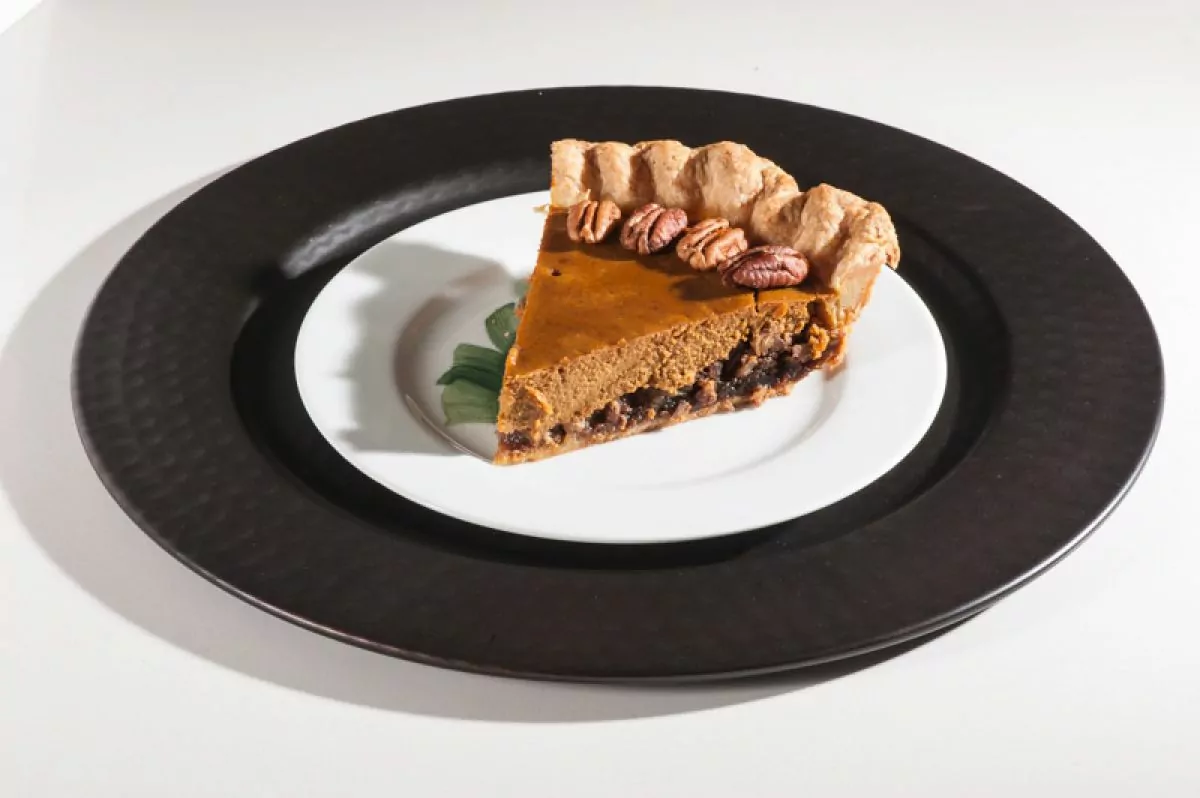 Pecan Pumpkin Pie