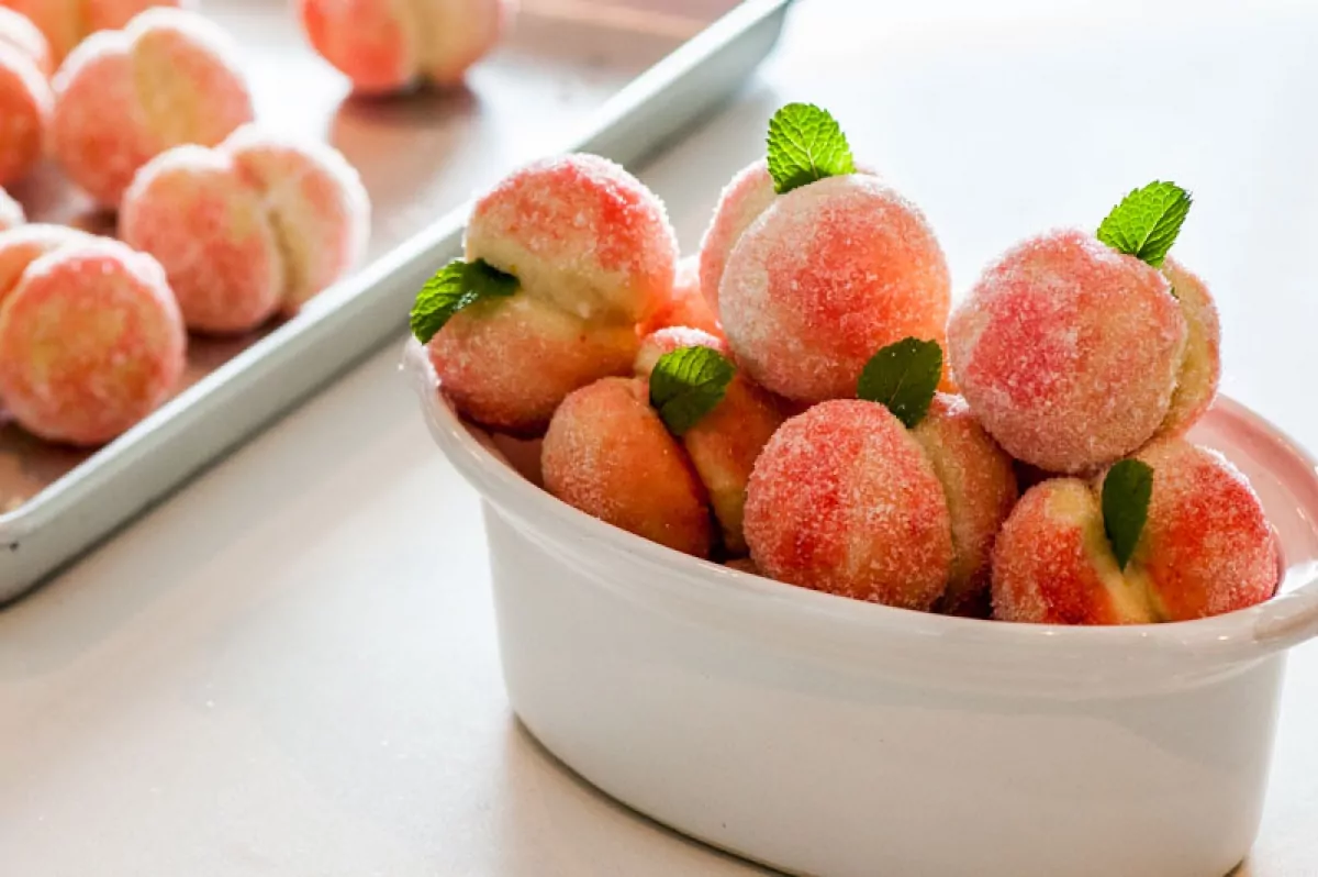 Sweet Ricotta Italian Peach Cookies