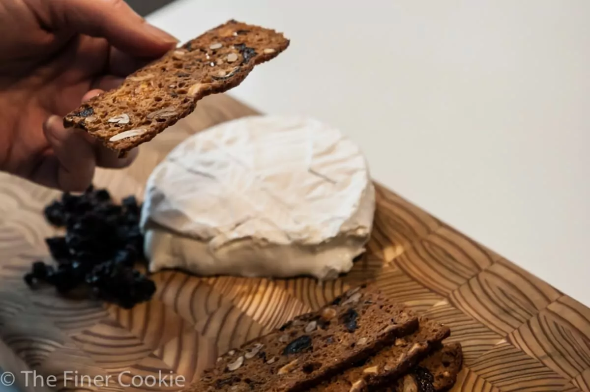 The Cracker: Toasted Fruitcake Slices