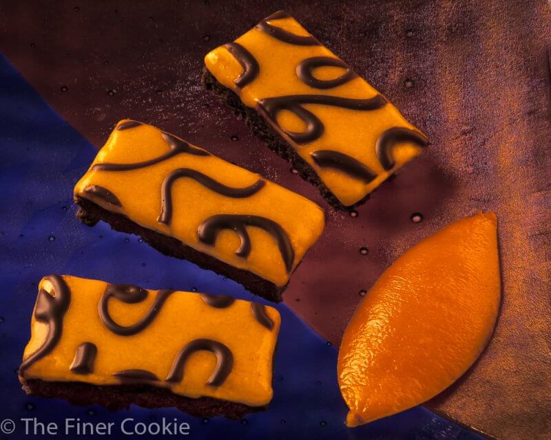 Chocolate Orange Paradise Bars, The Finer Cookie.