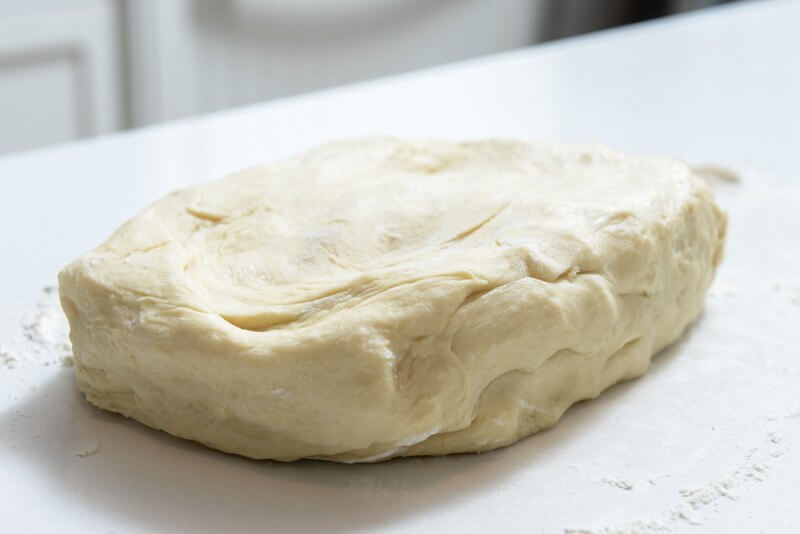 The cold babka dough.