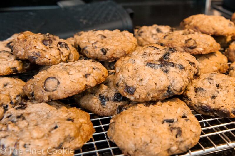 Luxury oatmeal cookies, The Finer Cookie.