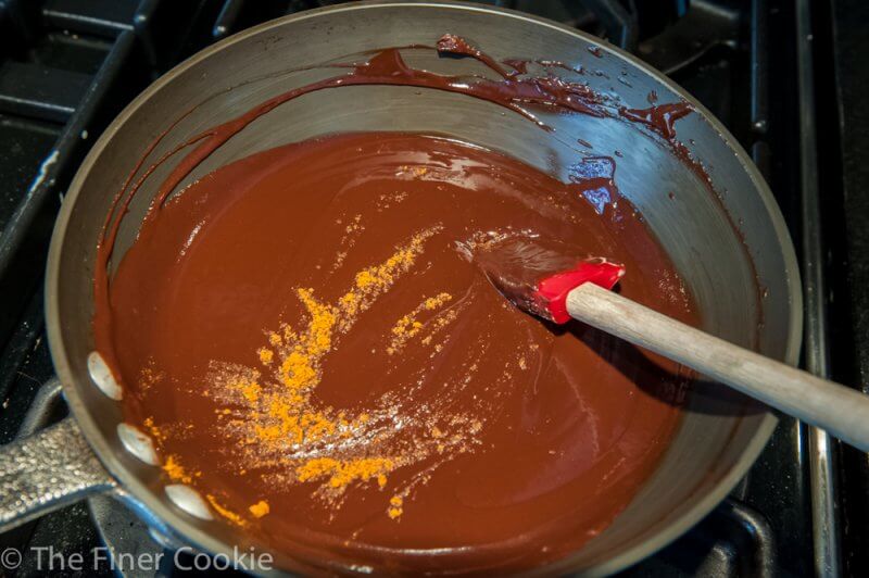 Adding the cayenne 1/4 tsp at a time.