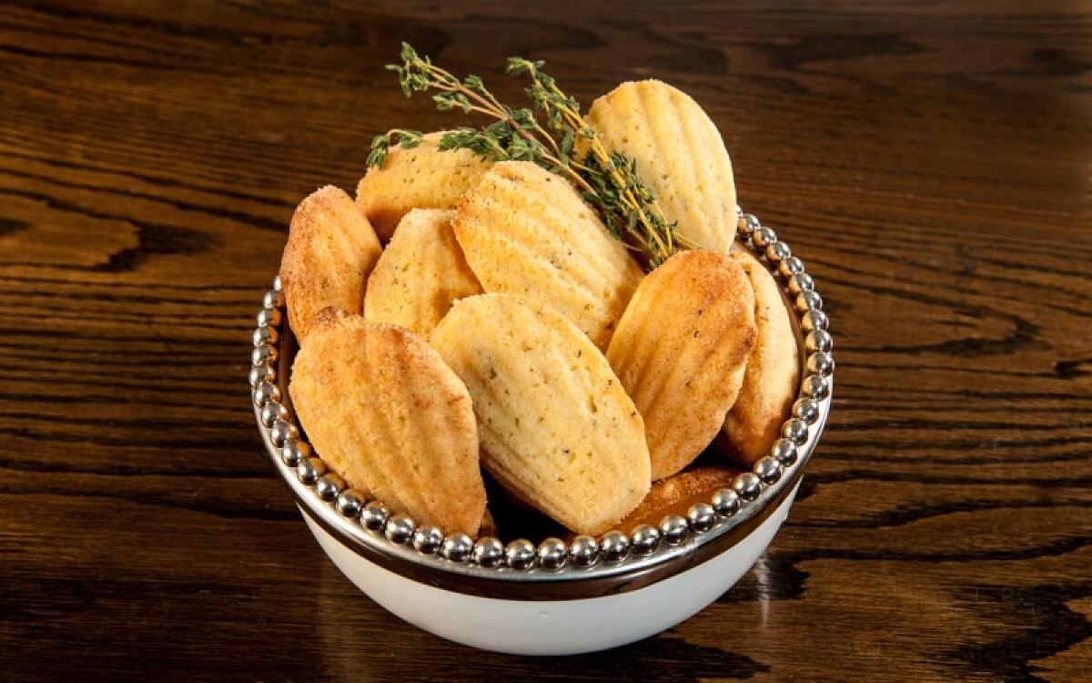 Thyme to eat them! Lemon Thyme Madeleines, The Finer Cookie.