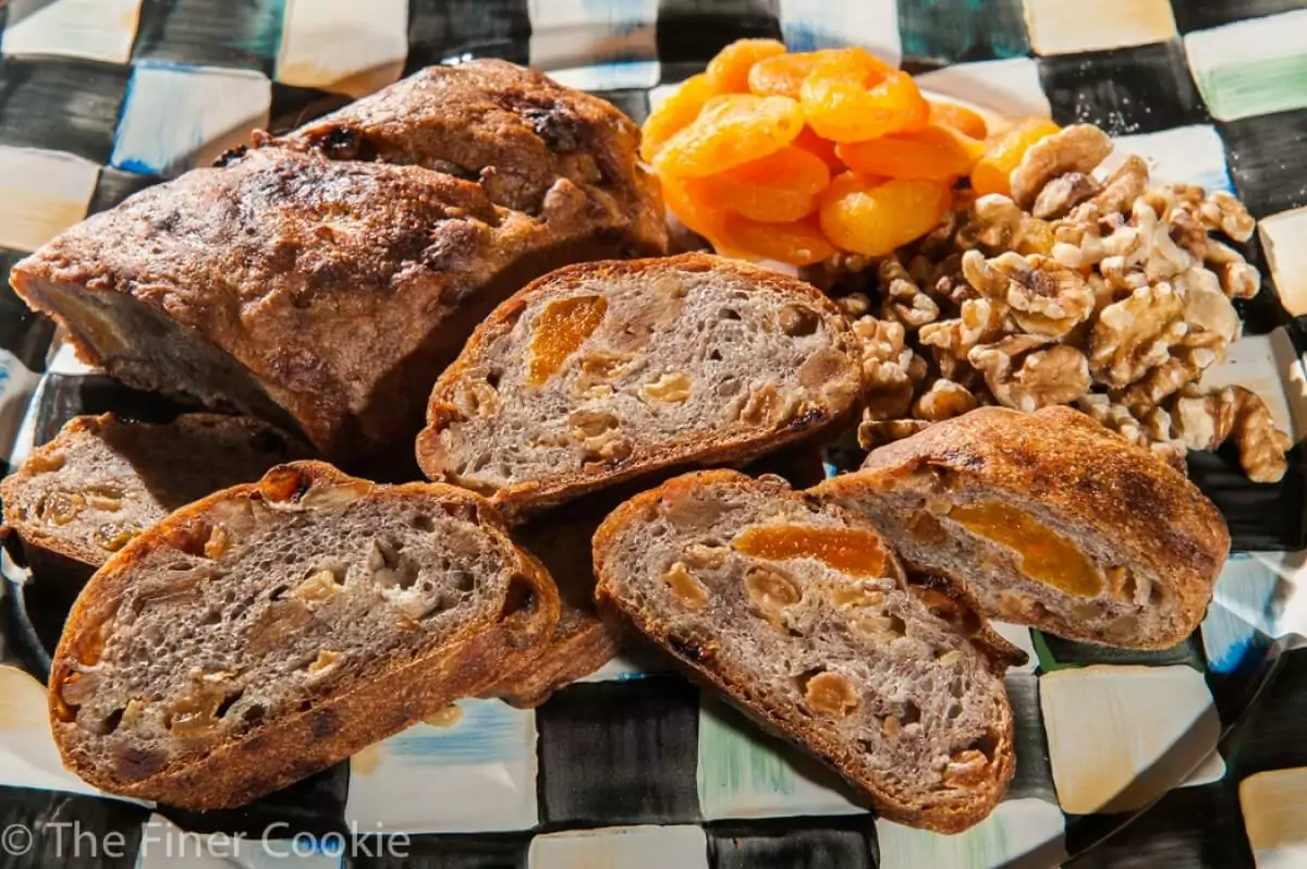 Swedish Apricot Walnut Bread