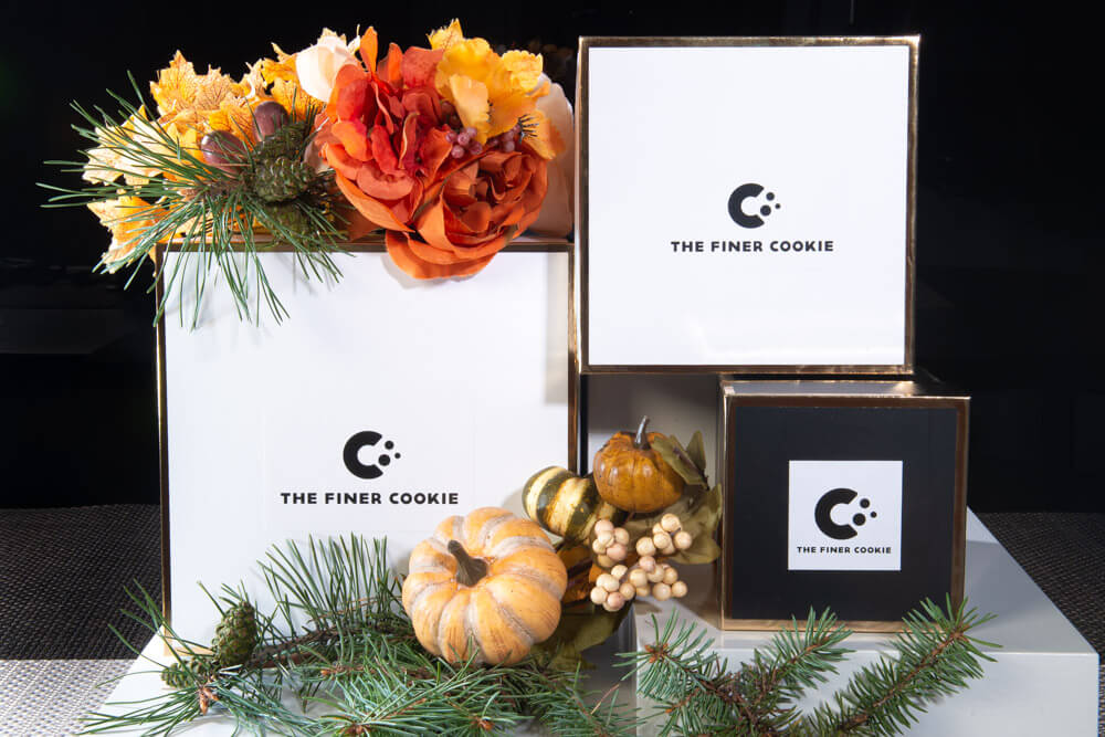 fall thanksgiving themed gift boxes