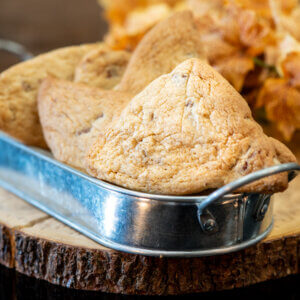 Maple Pecan Cookies displayed.