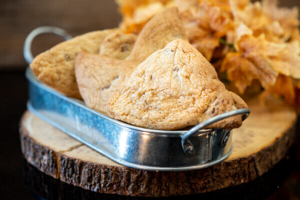 Maple Pecan Cookies displayed.